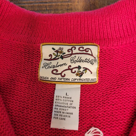 Heirloom Collectibles Skating Penguins Holiday Sweater - Sz. LG - Picture 5 of 9